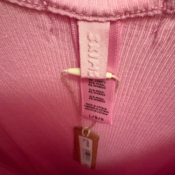 Skims Petal Long Soft Lounge Dress - Picture 3 of 3